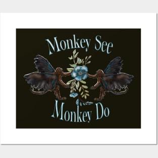 Monkey See Posters and Art